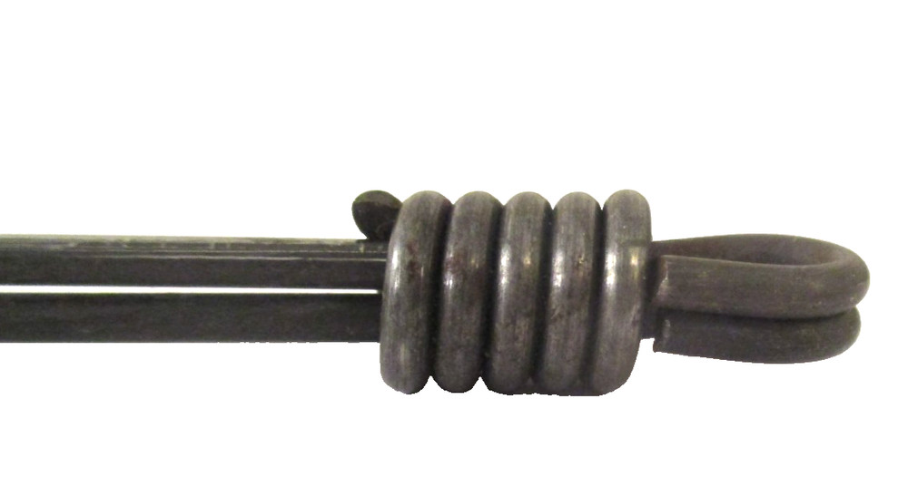 PRIMITIVE TWISTED WIRE CLAMP w/HEART FINGER HOLE