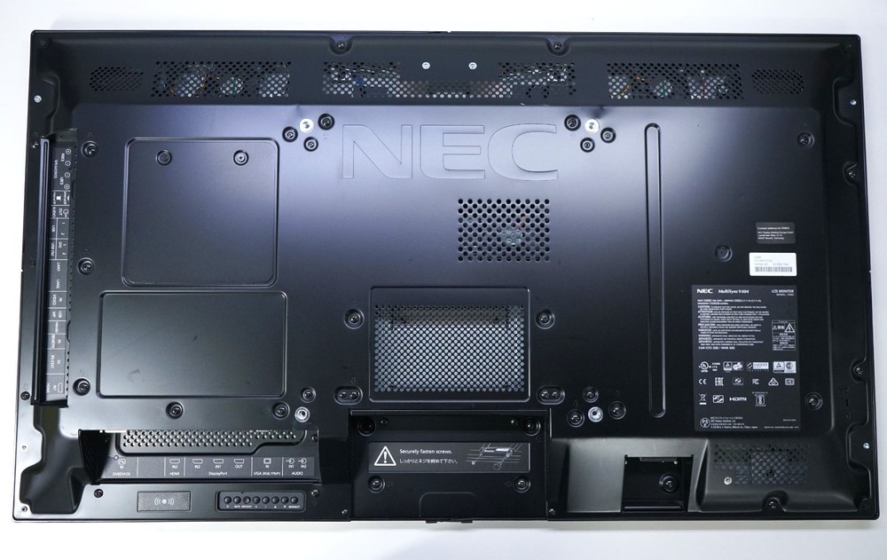 NEC MultiSync V404 40” Commercial-Grade Large Value Format LCD Display