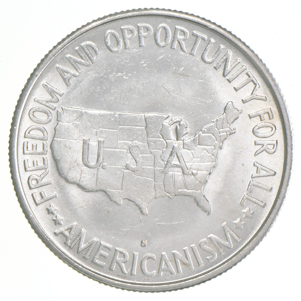 BU 1954-S Carver Washington Commemorative Silver Half Dollar
