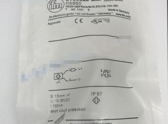 New IFM II5860 Sensor #AT