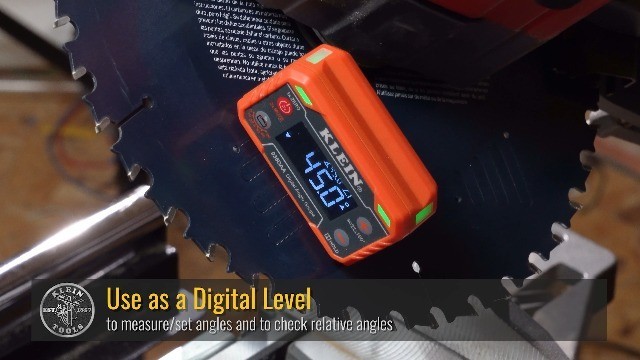 Digital Electronic Level & Angle Gauge - LED Alert, Measure & Set Angles 0-90°/1
