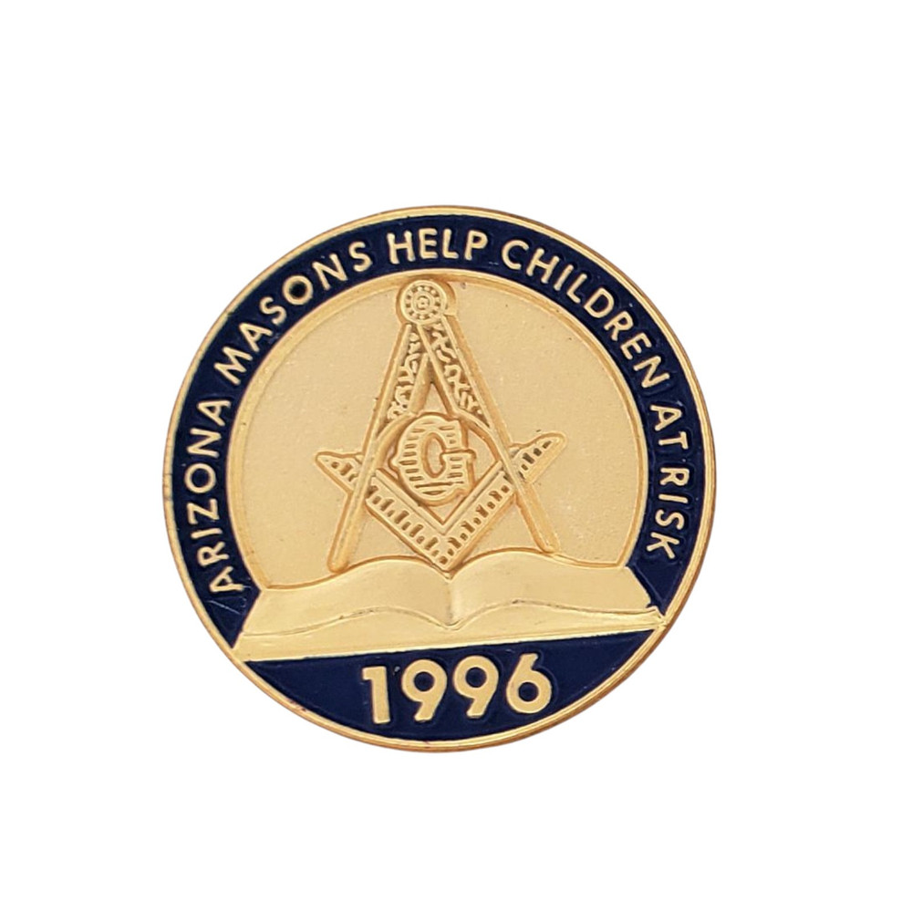 Arizona Masons Help Children at Risk 1996 Lapel Pin