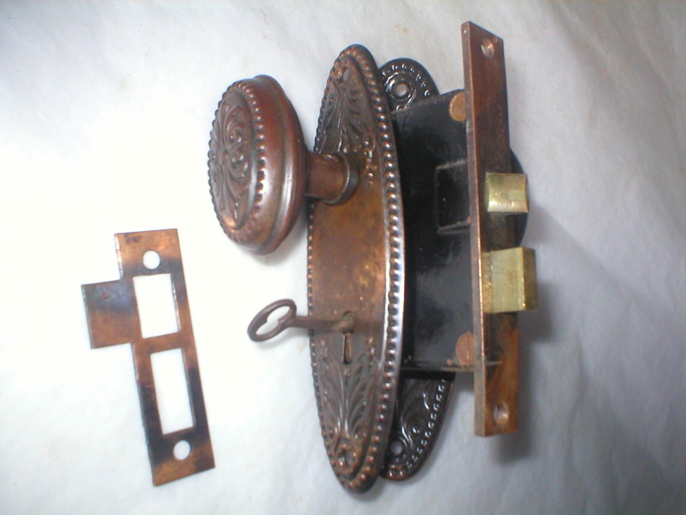 Antique Victorian Era Door Hardware