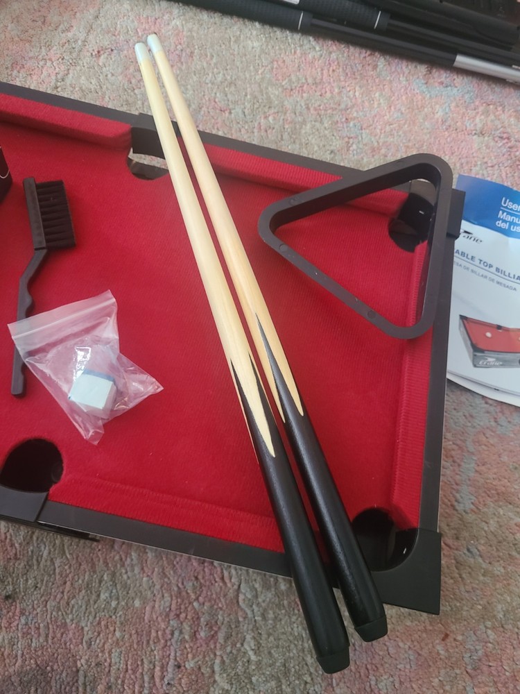 Crane Tabletop Billiards Table Open Box