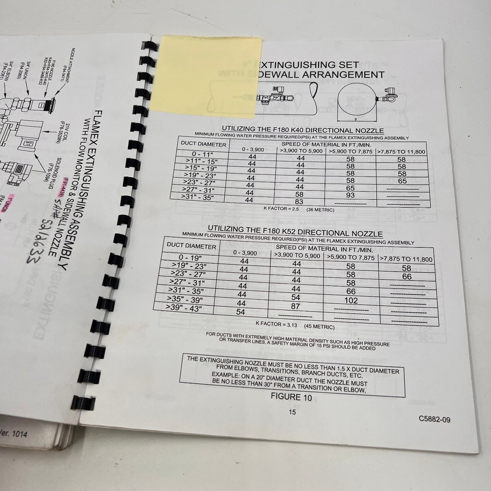 2 MANUALS FLAMEX FMZ5000 FIRE DETECTION CONTROL PANEL * MANUALS ONLY *