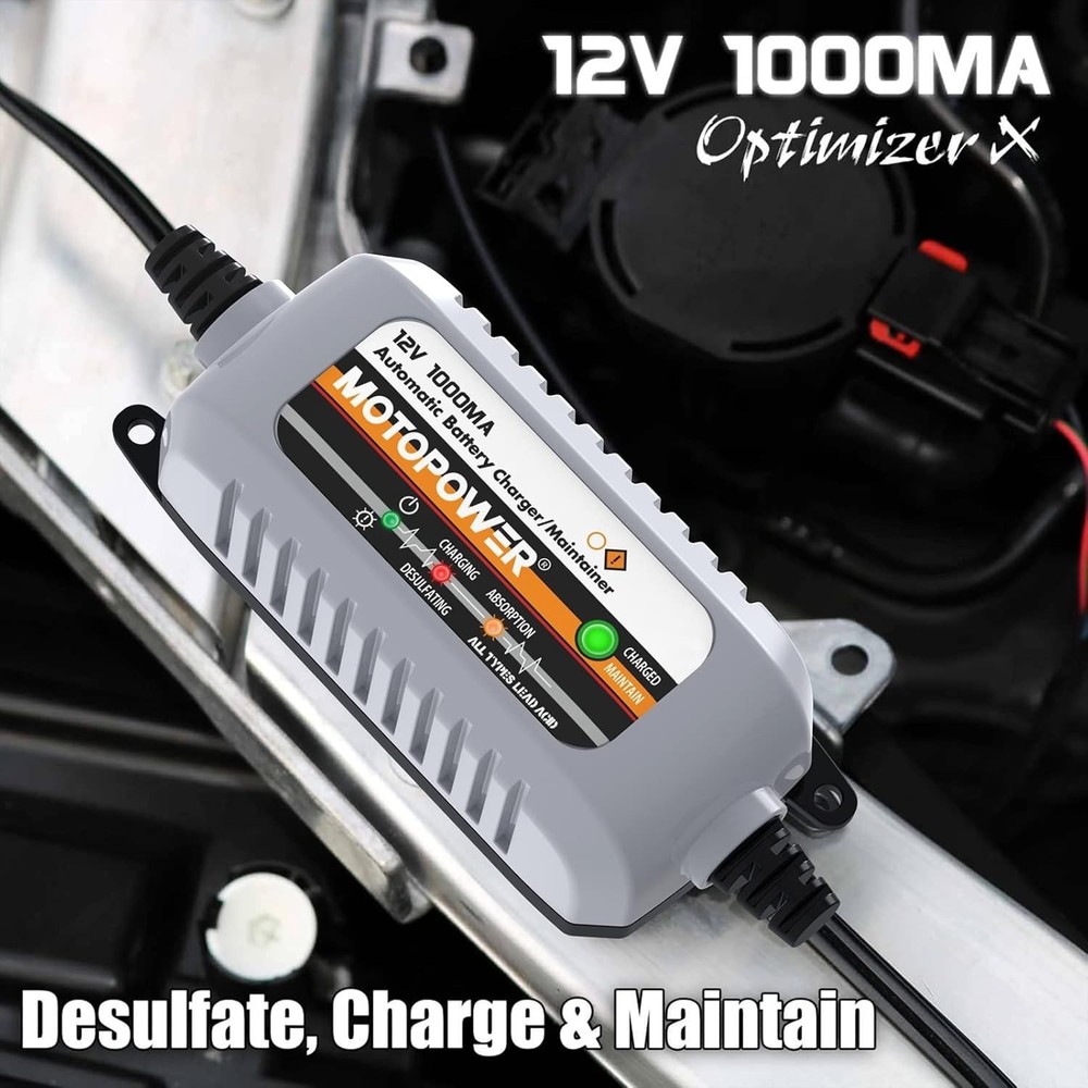 Energy-Saving 12V Battery Charger with Pulse Technology and Timer Protection