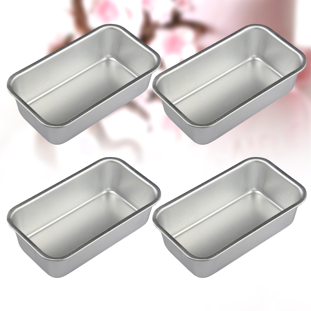 4pcs Baking Tray for Home and Restaurant Cake Bread Baking Use