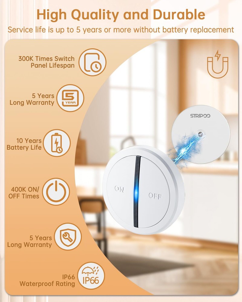 Garbage Disposal Wireless Switch Kit Remote Control Outlet Garbage Disposal B...