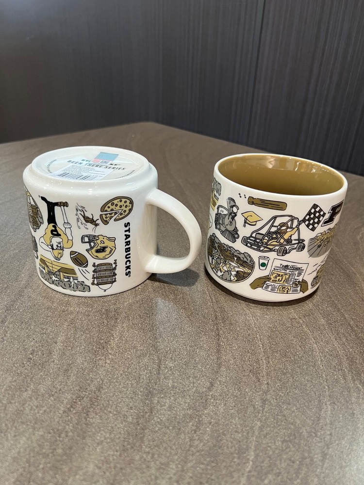 NEW 14oz Starbucks Purdue Been There campus collection mug