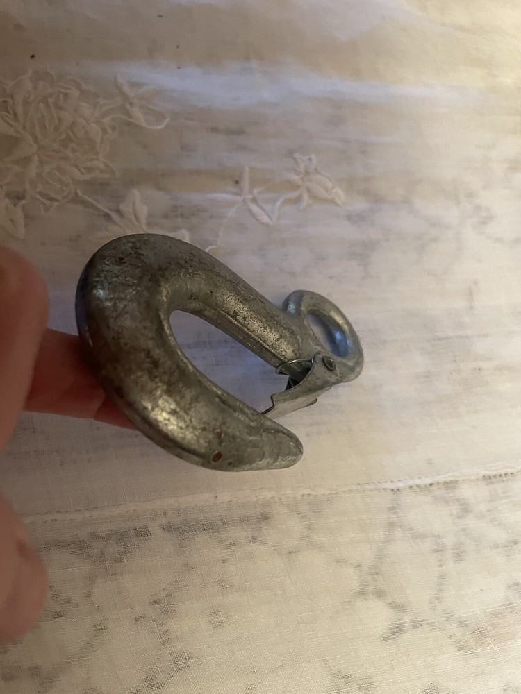 Metal Silver Grab Hook Used Industrial
