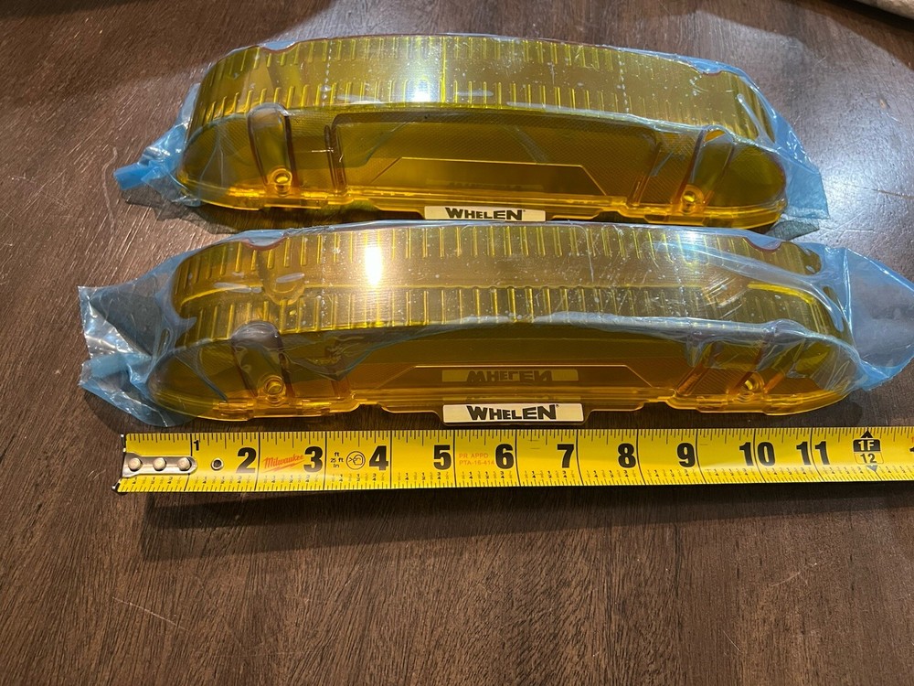 Whelen Liberty endcaps (2) Amber