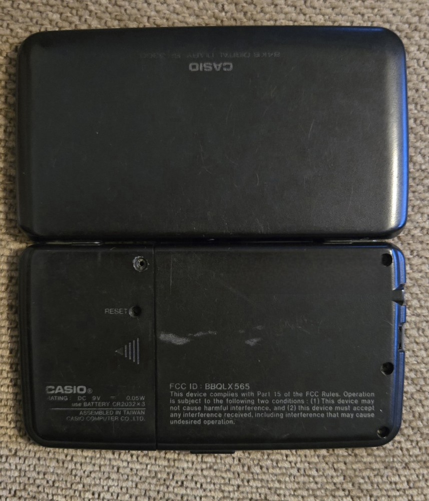 Casio Digital Diary/Organizer SF-5300 - works GREAT! Keep data Private & Secure