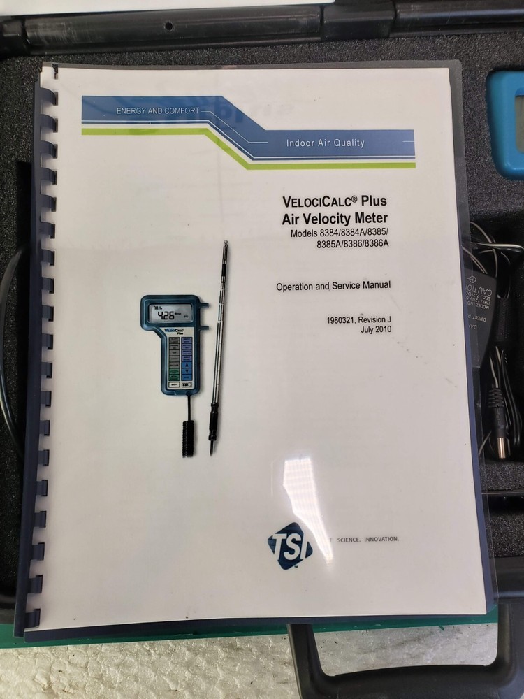 TSI Velocicalc Plus Model 8384A - M - GB