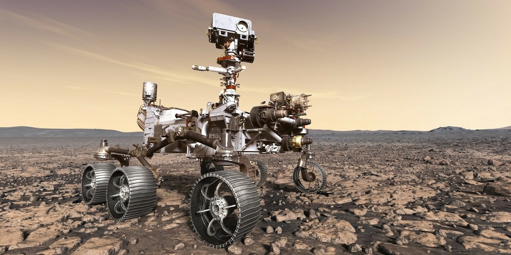 Perseverance Mars Rover Wheel Replica