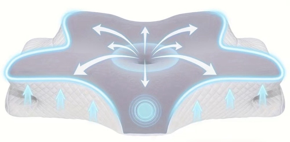 Butterfly-shaped Memory Foam Pillow Ergonomic Cervical Pillows