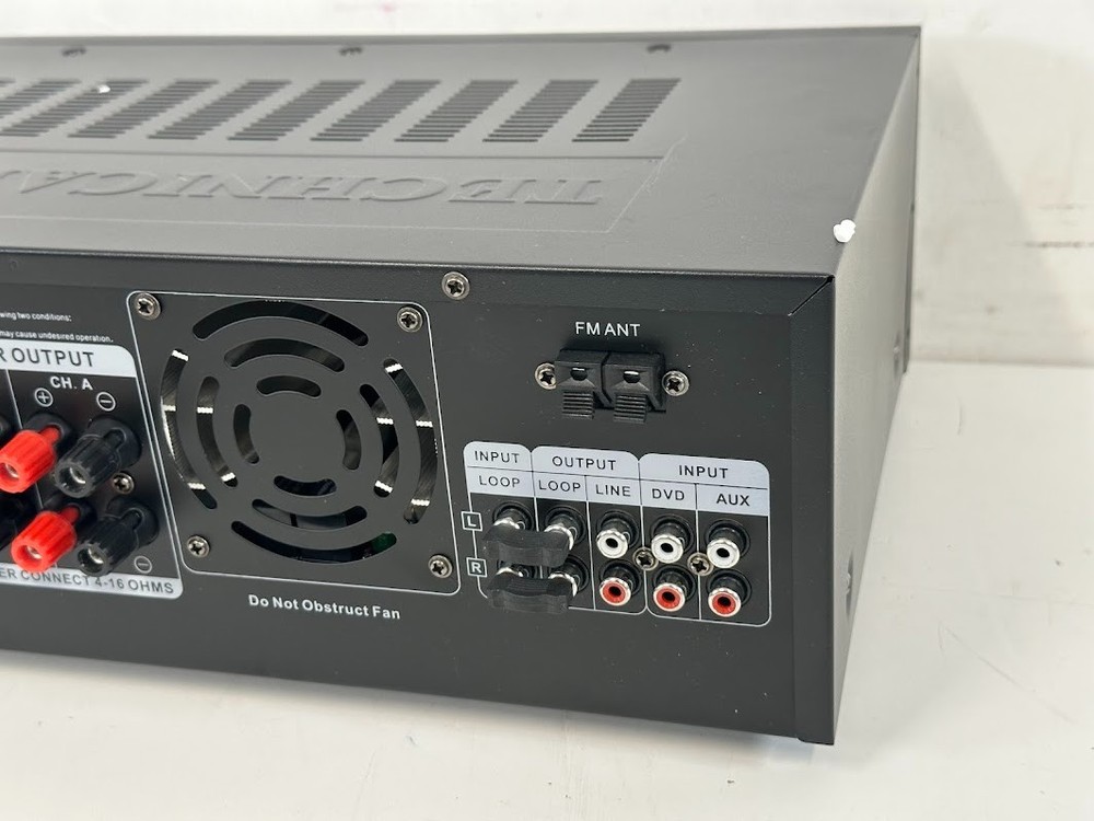 Technical Pro 2000 Watts Professional Mixer and Amplifier