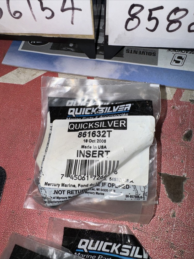 Mercury Marine 861632T Insert