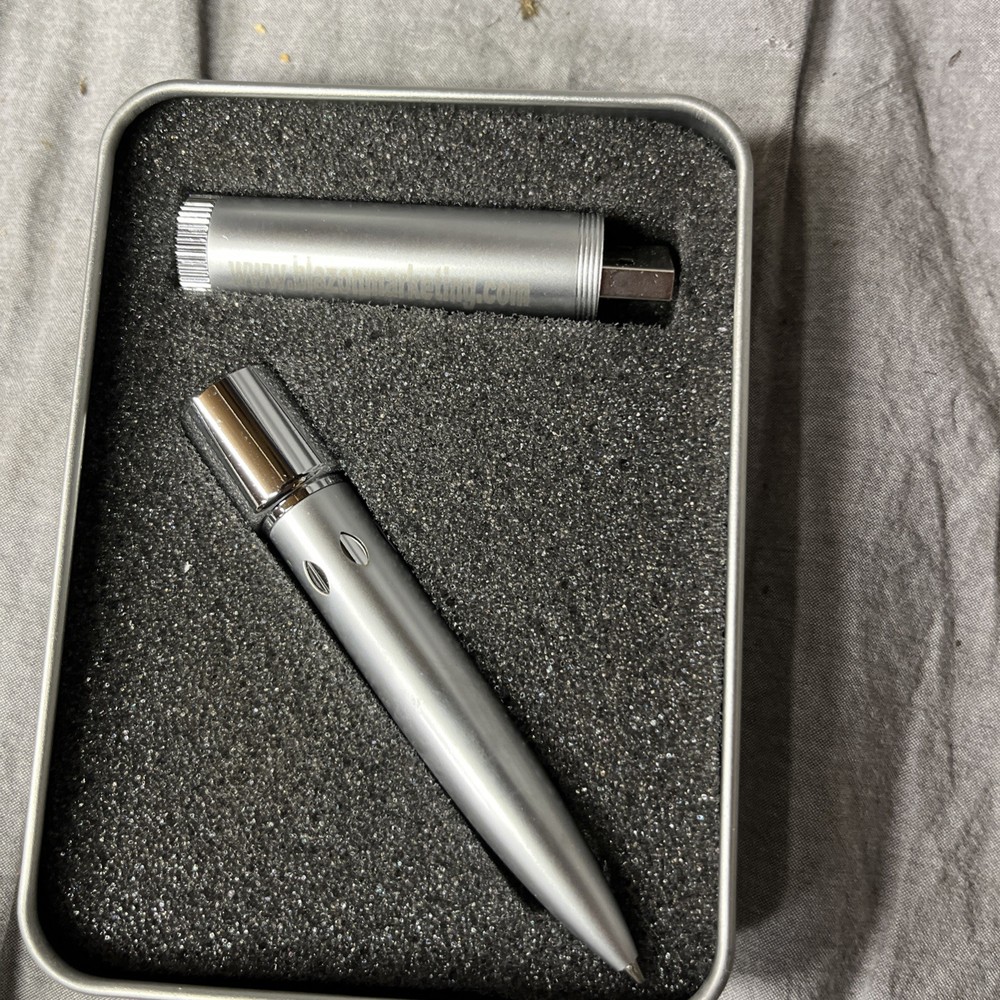 Stylish Ballpoint Silver Pen with USB 2gb memory UAE Special Operation Command