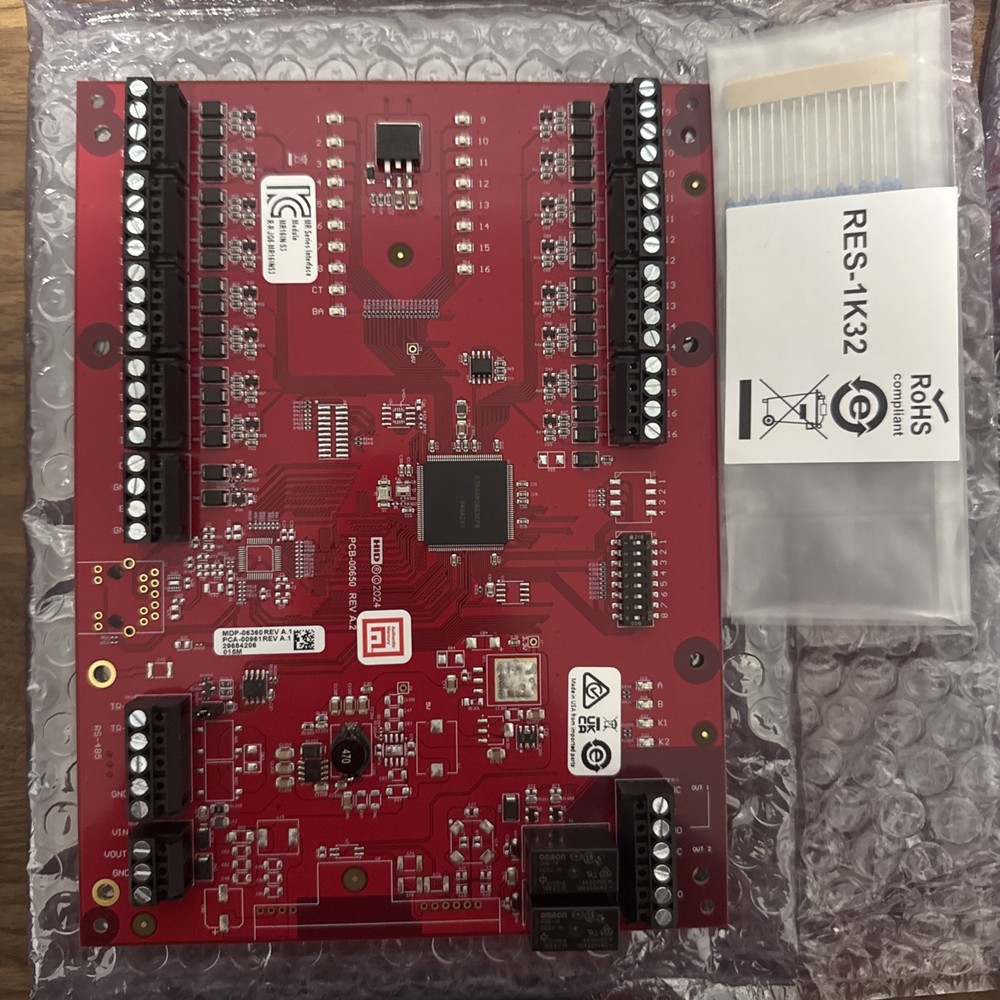 Mercury MR16IN-S3 Input Interface Module 16-Point MR Series Access Control NEW!