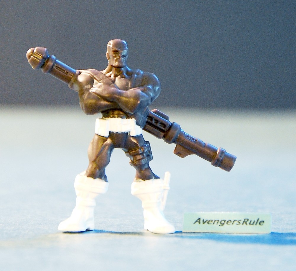 Marvel 500 Micro Figures Series 2 Nick Fury Greyish