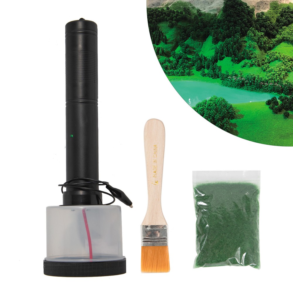 Static Grass Applicator Kit Electrostatic Flock Landscaping Flocking Machine usa