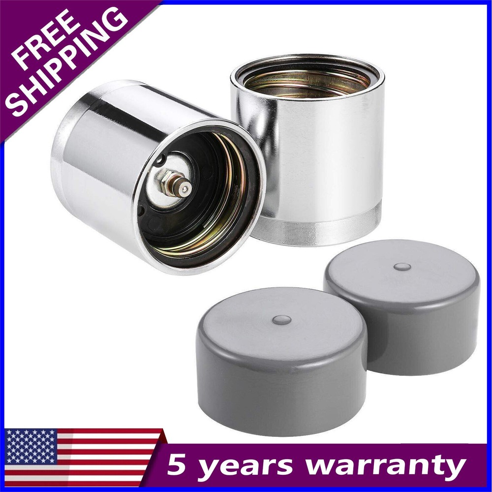 2PCS Buddy Bearing Protectors Grease Wheel Hub 1.98" For Trailer Boat with Bras