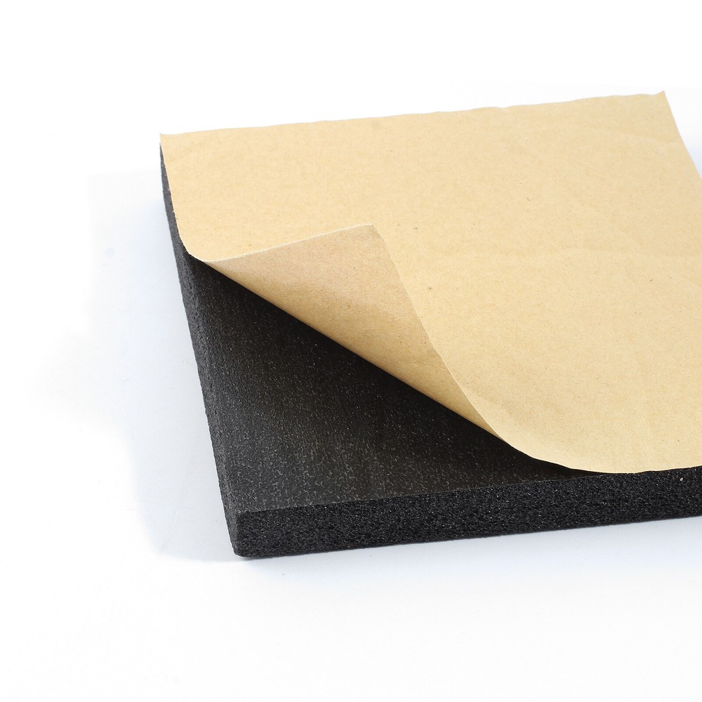 4 Sheets Adhesive Neoprene Rubber Sheet Sponge Foam Pad for Craft 4/5"