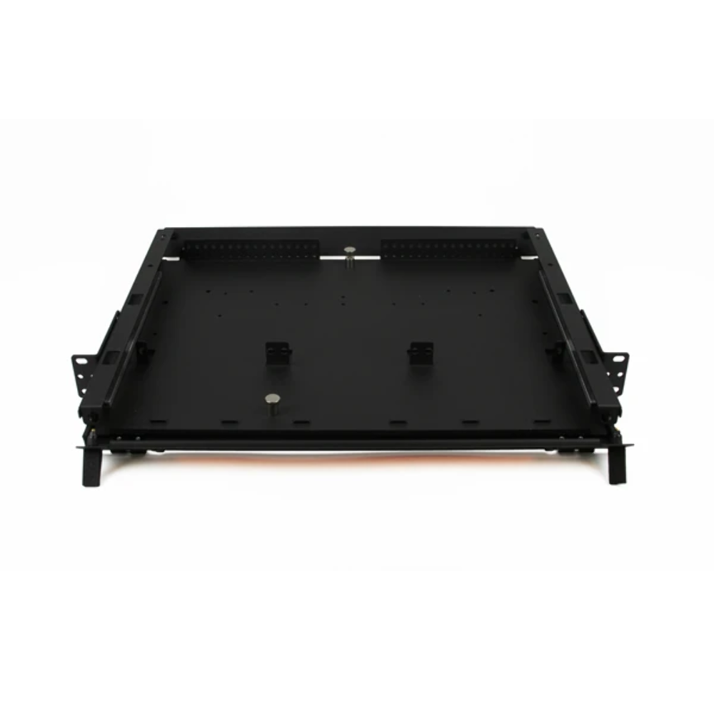 Fiber Rackmount Panel Front Panel Covered 12 LC OM3 MM 10 Gigabit
