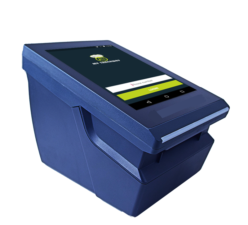 8" Touch Screen All-in-one Android POS Terminal Store Cafe Take-Away Kebab ect