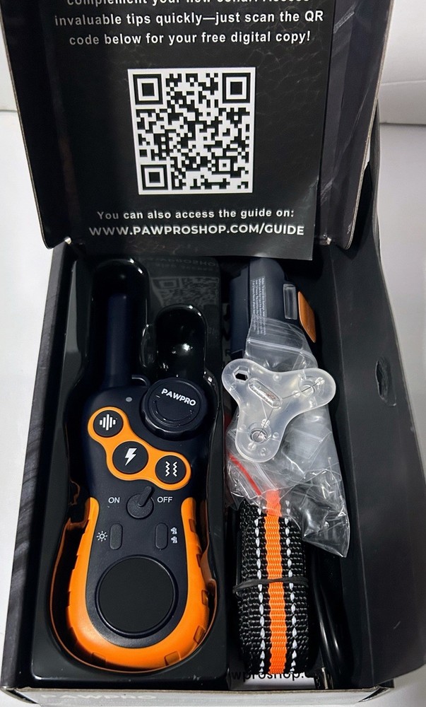 Dog Shock Collar with Remote, Unmatched 4-Mile Range, Night-Light Mode, Training