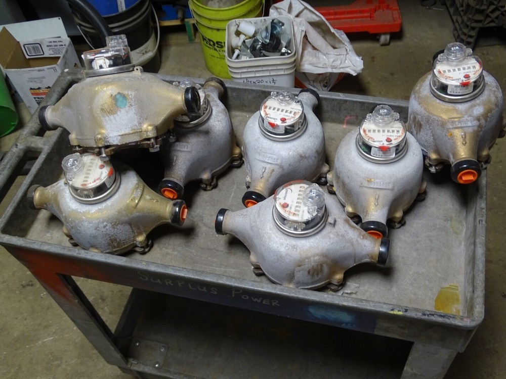 Invensys SR Water Meter 1" ,