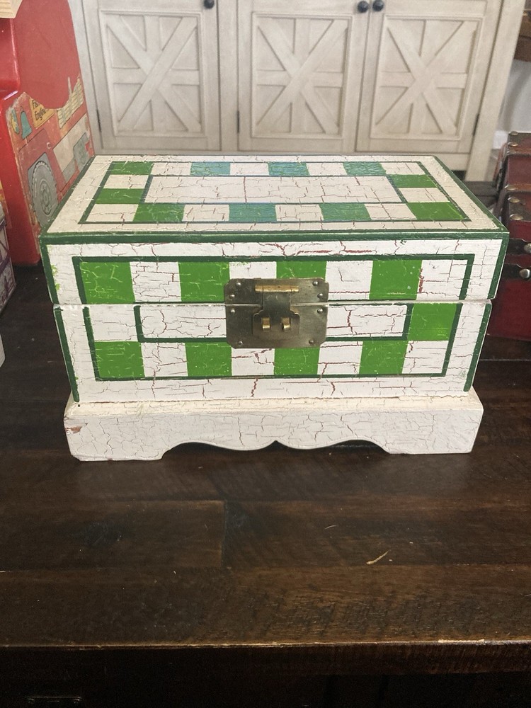 Vintage 12” Trunk Storage Box