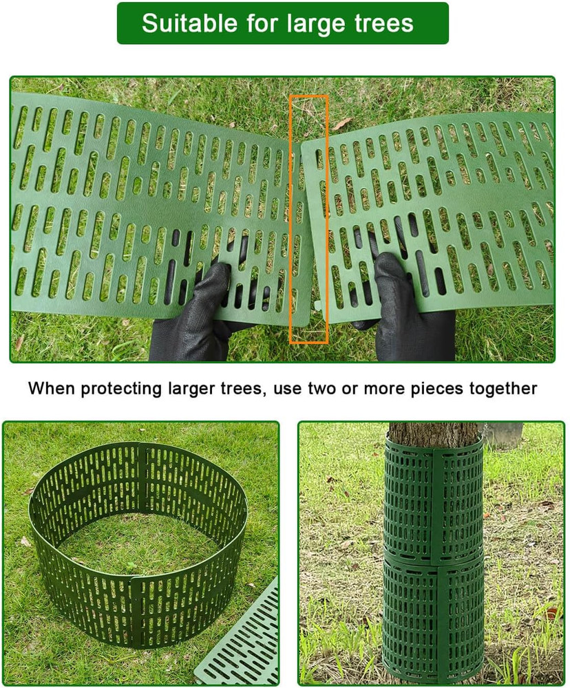 Tree Trunk Protectors Tree Bark Protectors - 4Pcs Small Tree Trunk Protector Gua