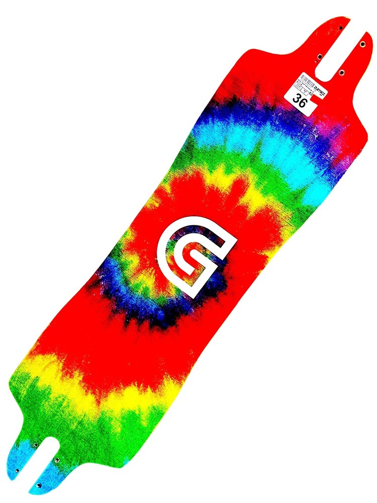 BOHO DROP THROUGH 36” GC -Performance Longboard Deck - BO-DT-36 Color Assorted