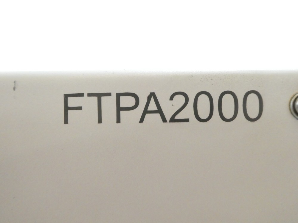 ABB FTPA2000-260 FT-NIR Fiber Optic Measurement Process Analyzer Unit Untested