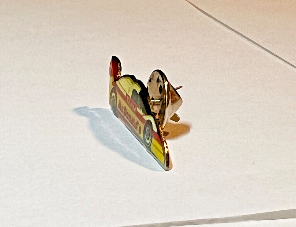 Vintage 2000s McDonald's Formula One Race Car Pin