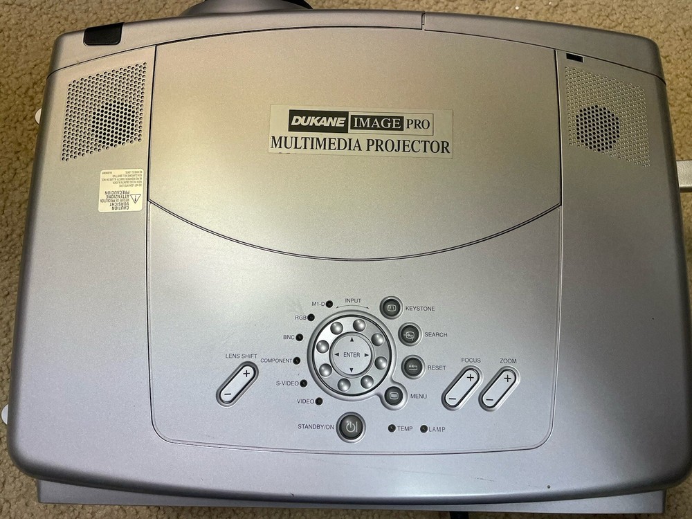 Dukane Image Pro 8935 Lcd Projector Tested And Working