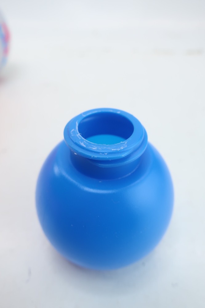 Legoland Everything is Awesome Orange Blue Light Up Refillable Bubble Wand