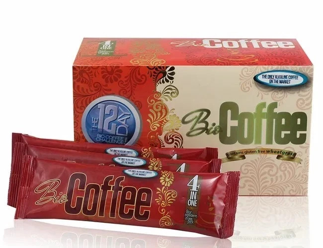 **2 PACK** Instant Bio Coffee, with Wheatgrass & Chicory root, 16 packets each