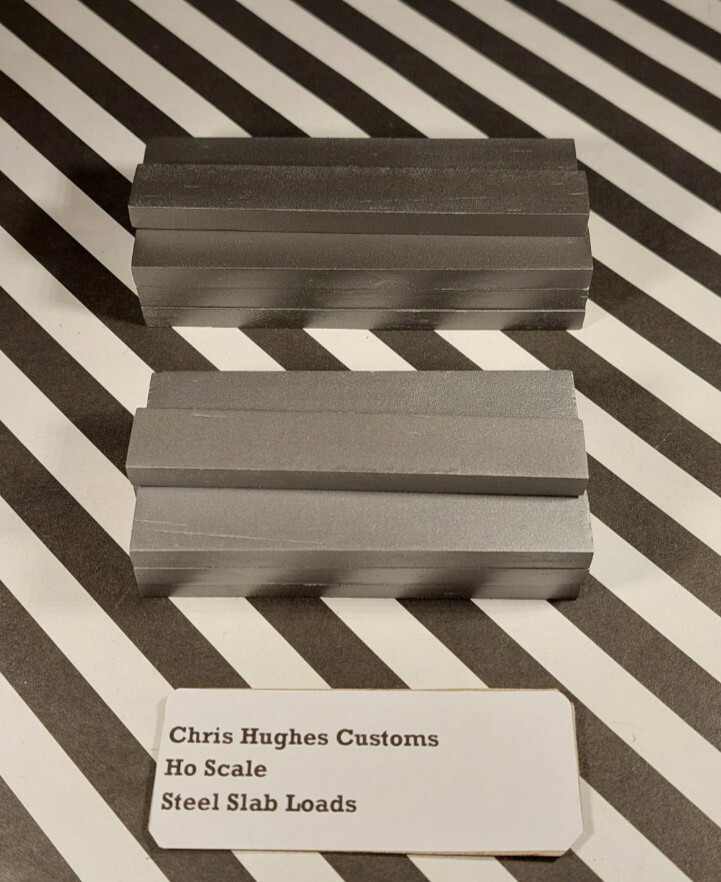 Ho Scale Steel Slab Loads