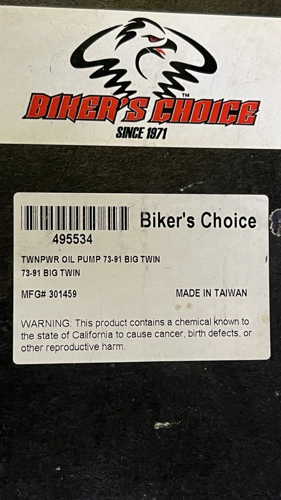 harley davidson oil pump