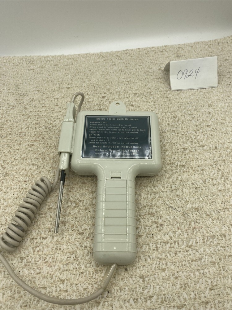 Electro Tester PH & Chlorine Meter Tester For Pool & Spa