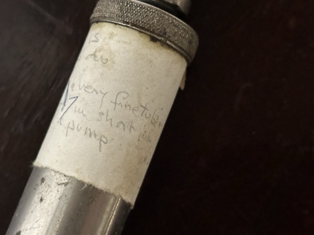 Vintage French Wine Pump Item