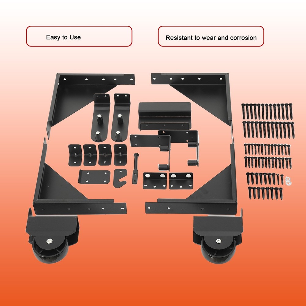 Deck Hardware Kits Carbon Steel Sliding Gate KitRust Resistant Powder Tool