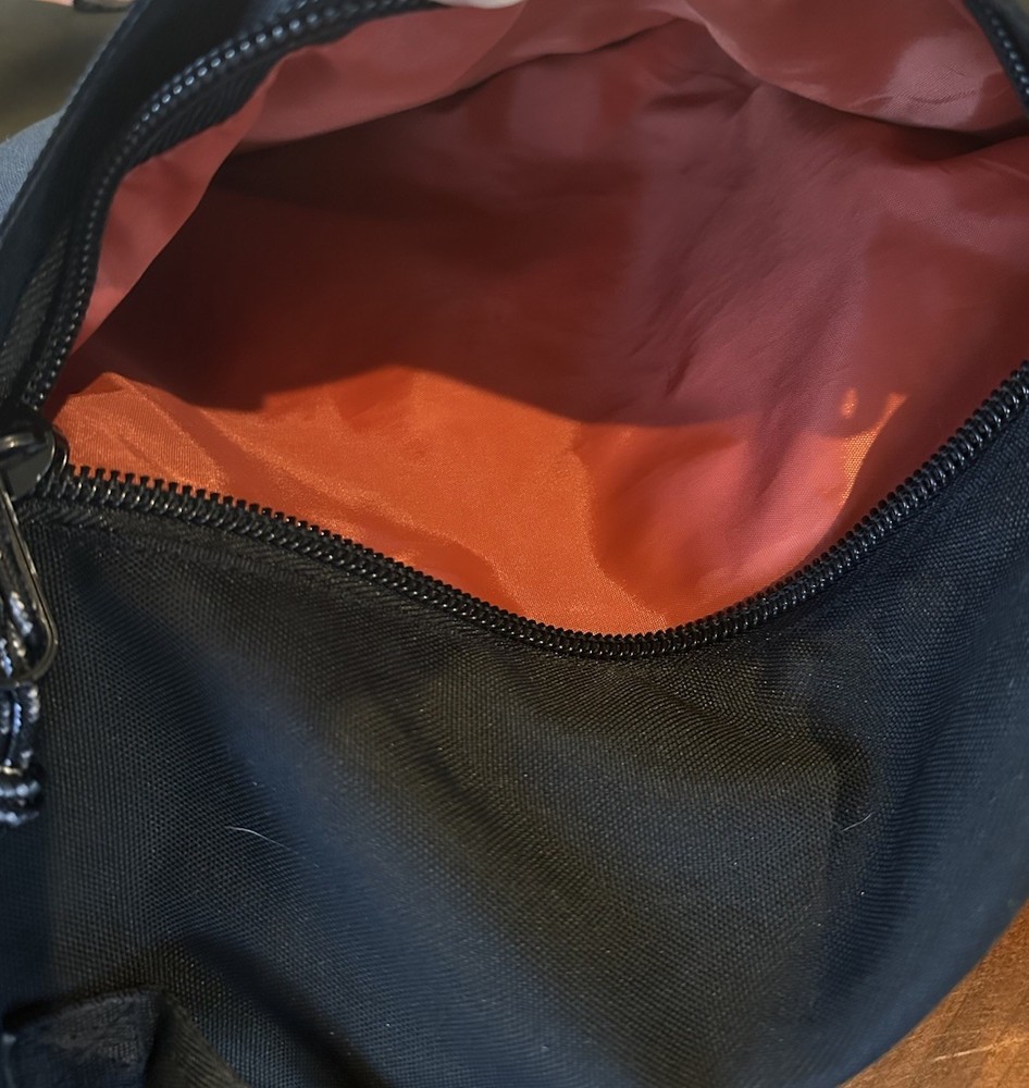 Vintage Poler Outdoor Stuff Backpack Roll Top Backpack Black & Orange
