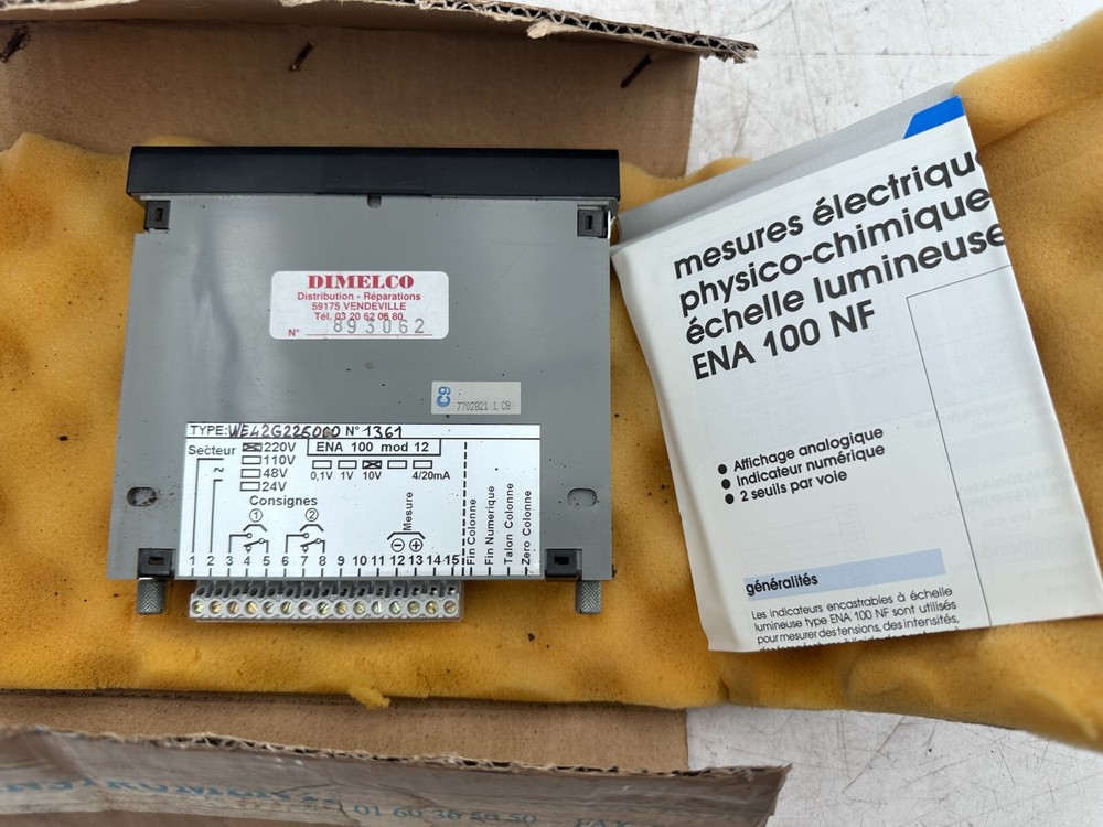 Dimelco WE42G226000 220V Indicator Ena 100 NF