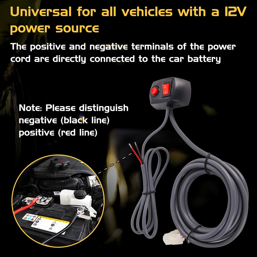 8 HID Bulbs Hide Away Emergency Strobe Light Headlight Kit Warning System WHITE