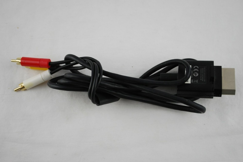 Microsoft Xbox 360 S Black Working Console System Cable Bundle