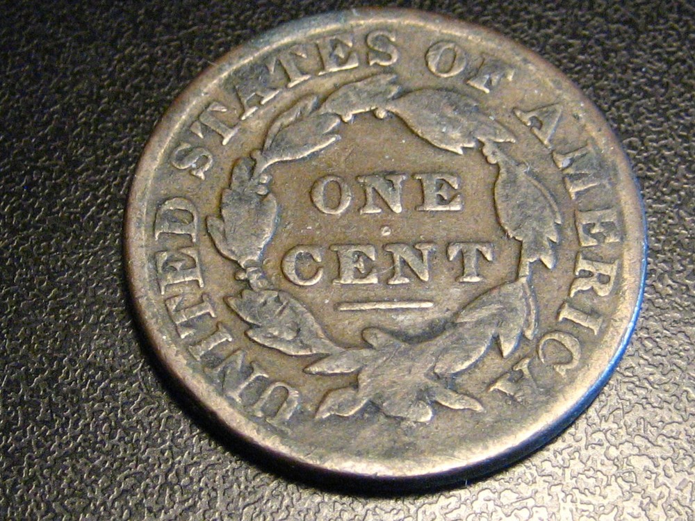 1831 Large Letters Coronet Head Large Cent VG