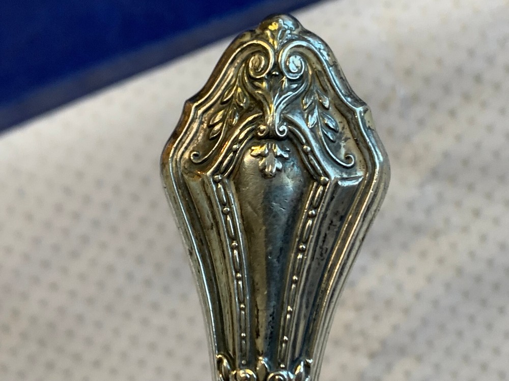 Victorian Webster Lace Puller Button Hook 30.15g Sterling Silver Handle